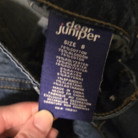 Girls Size 8 Classic Blue Denim Jeans Set Of 3 - Picture 7 of 12